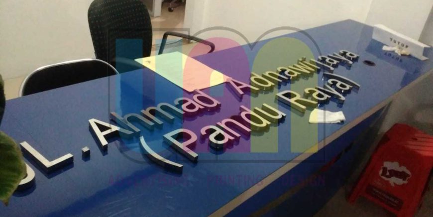 Jasa Pembuatan Huruf Timbul