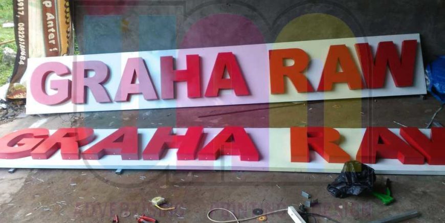 Jasa Pembuatan Huruf Timbul