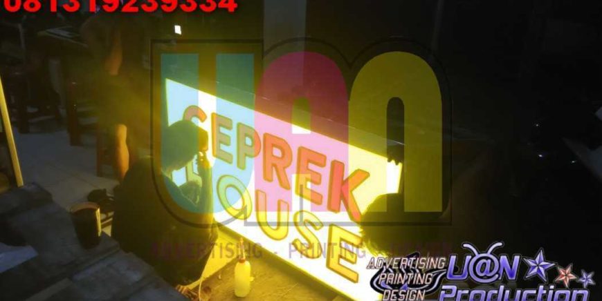Jasa Pembuatan Neon Box