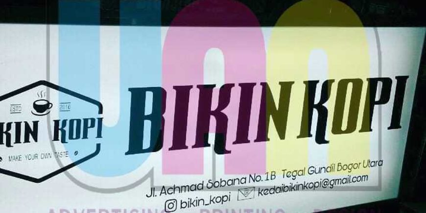 Jasa Pembuatan Neon Box