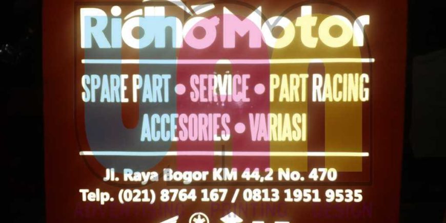 Jasa Pembuatan Neon Box