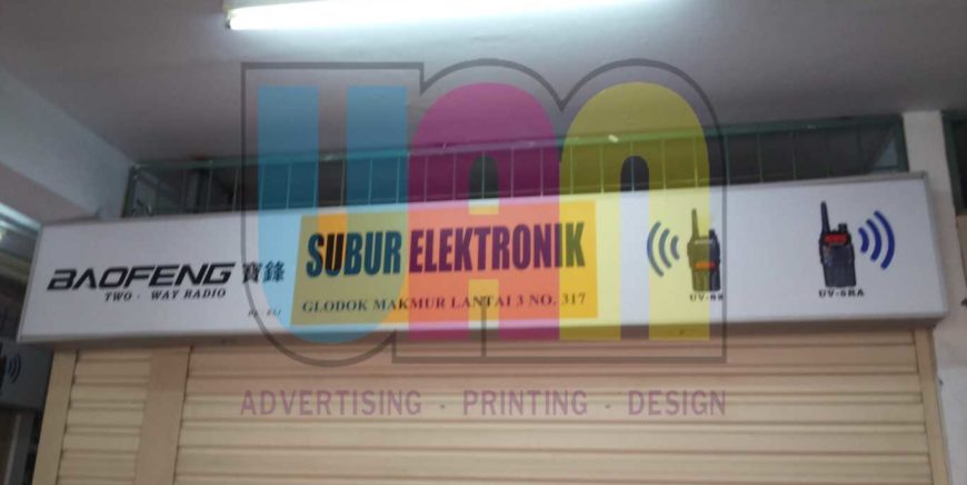 Jasa Pembuatan Neon Box