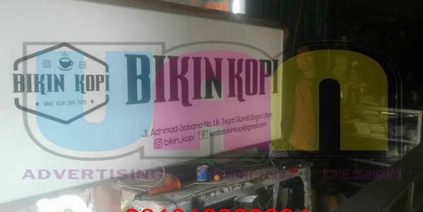 Jasa Pembuatan Neon Box