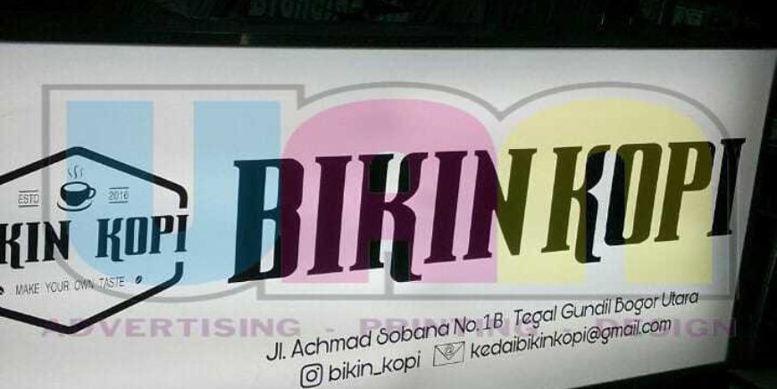 Jasa Pembuatan Neon Box