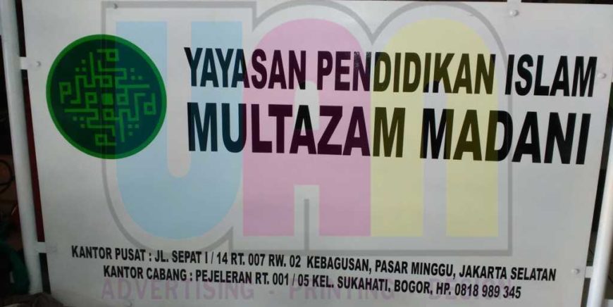 Jasa Pembuatan Papan Nama