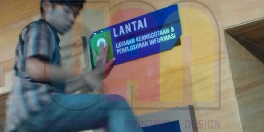 Jasa Pembuatan Papan Nama