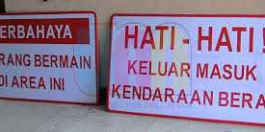 Jasa Pembuatan Papan Nama